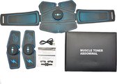 FitPure EMS Trainer - Elektrische Buikspieren Trainer - AB Trainer - Sixpack Trainer - USB Oplaadbaar - Full Body Workout - Trilapparaat