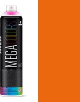 MTN Mega Oranje Spuitverf – 600ml hoge druk & glossy afwerking