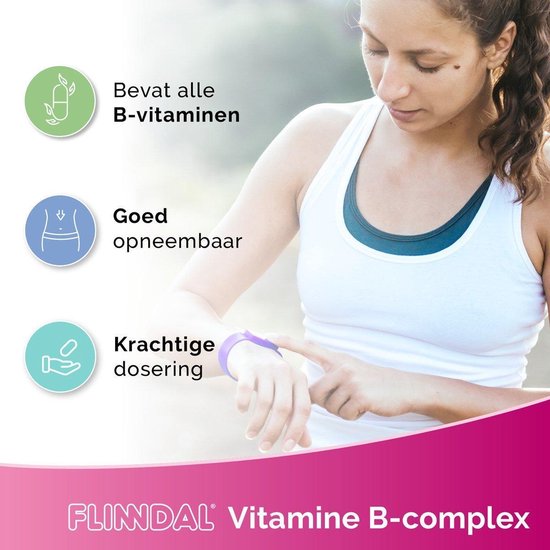 Flinndal Vitamine B Complex Tabletten Voor De Energiehuishouding Alle Bol Com