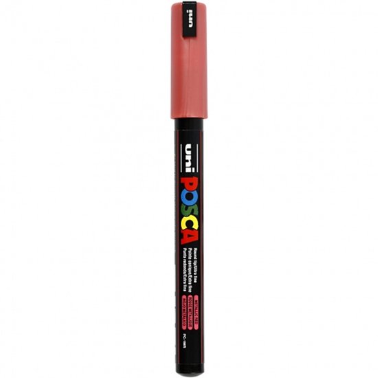 Krijtstift – Fineliner – Universele Marker – M6 Metallic Groen – Uni Posca Marker – PC-1MR – 0,7mm – 1 stuk