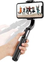 Handheld Grip Stabilizer L08 Selfie Stick Universeel - Tripod - SelfieStick - Bluetooth - Alle Telefoons - Statief - Vlogs - iPhone - Samsung - 360° Draaibaar