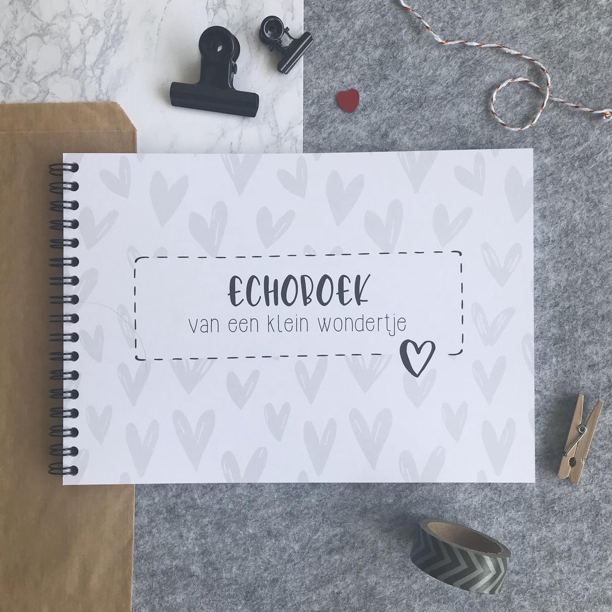 Echoboek - Echo boekje baby - A5 - Studio Thoés