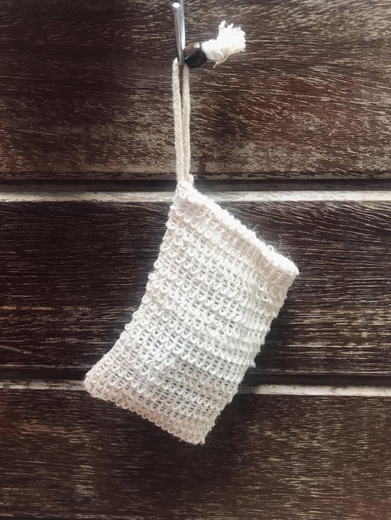 Pochette en coton pour barre de shampoing / barre pour le corps | Planète B