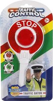 Traffic Control Verkeersbord Stop Junior 23 Cm Wit/rood