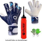 Elite – Brambo 20 - Keepershandschoenen - inclusief Keepersbidon & Elite Andalucia sleutelhanger - maat 10 - voetbal keepershandschoenen - keepershandschoen - Goalkeeper handschoen