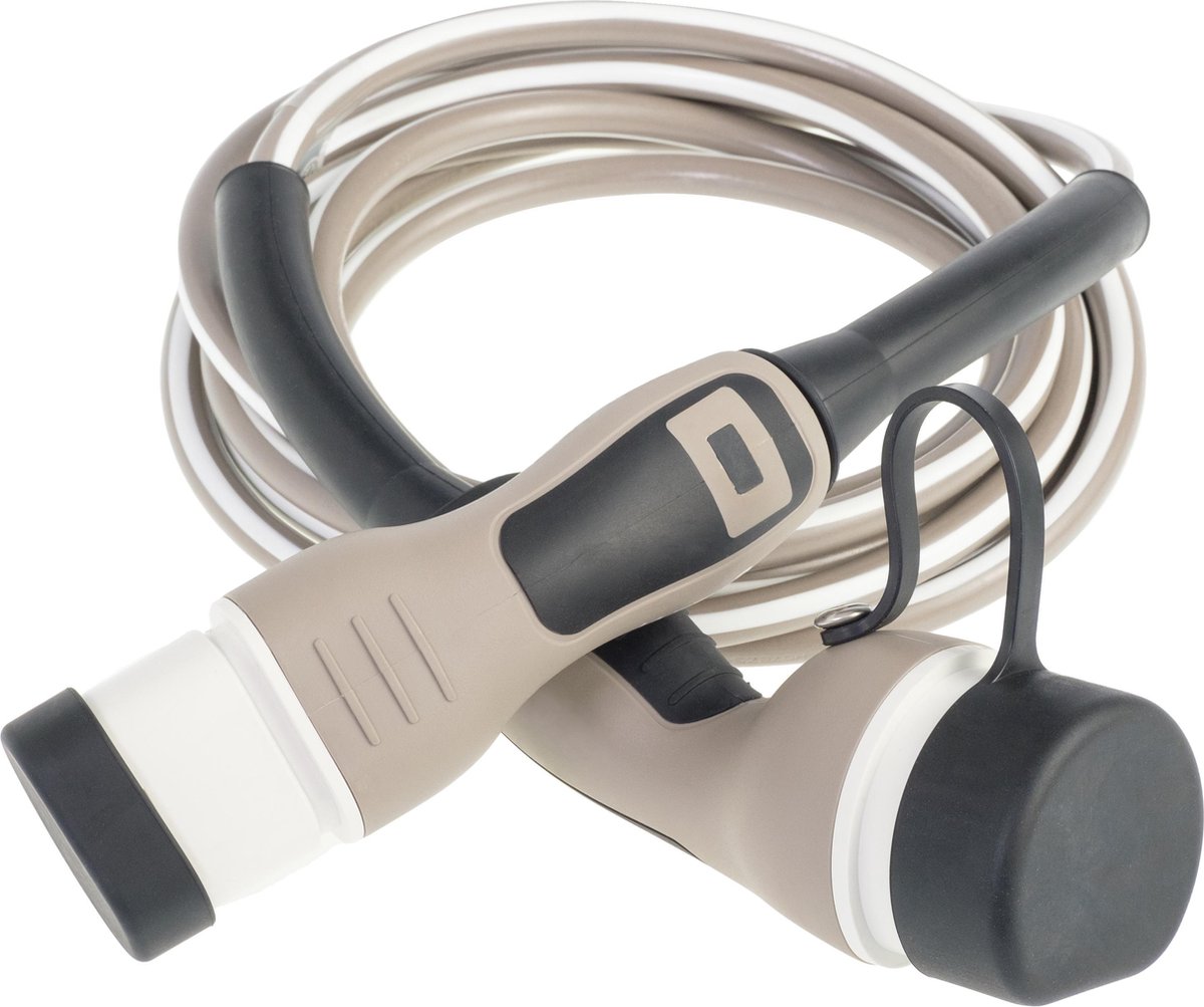 Laadkabel Type 2 - Type 2 (16A) - 11 kW, 3 fase - 5 meter - oplaadkabel - charging cable