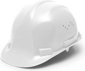 Casque de construction - Blanc - Casque de sécurité pour adultes - 52 à 62 CM