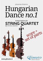 Hungarian Dance no.1 - String Quartet Score & Parts