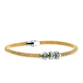 Zinzi - Bracelet plaqué argent - Perles - Zircone (ZIA839G)