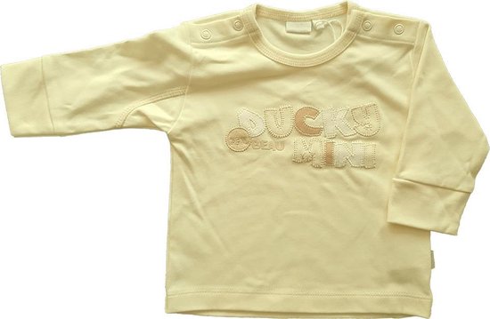 Ducky beau Mini T-shirt geel