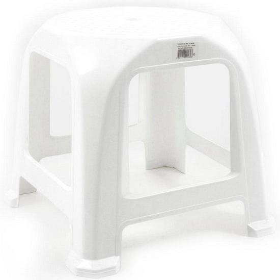 Kruk Step Plastic Wit (34 X 34 x 31 cm) | bol.com