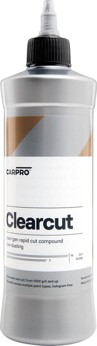 CarPro ClearCut Polish Compound 500ml - Grof Polijstmiddel