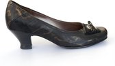 gabor 51.363.67 dames pumps - zwart/goud - maat 38