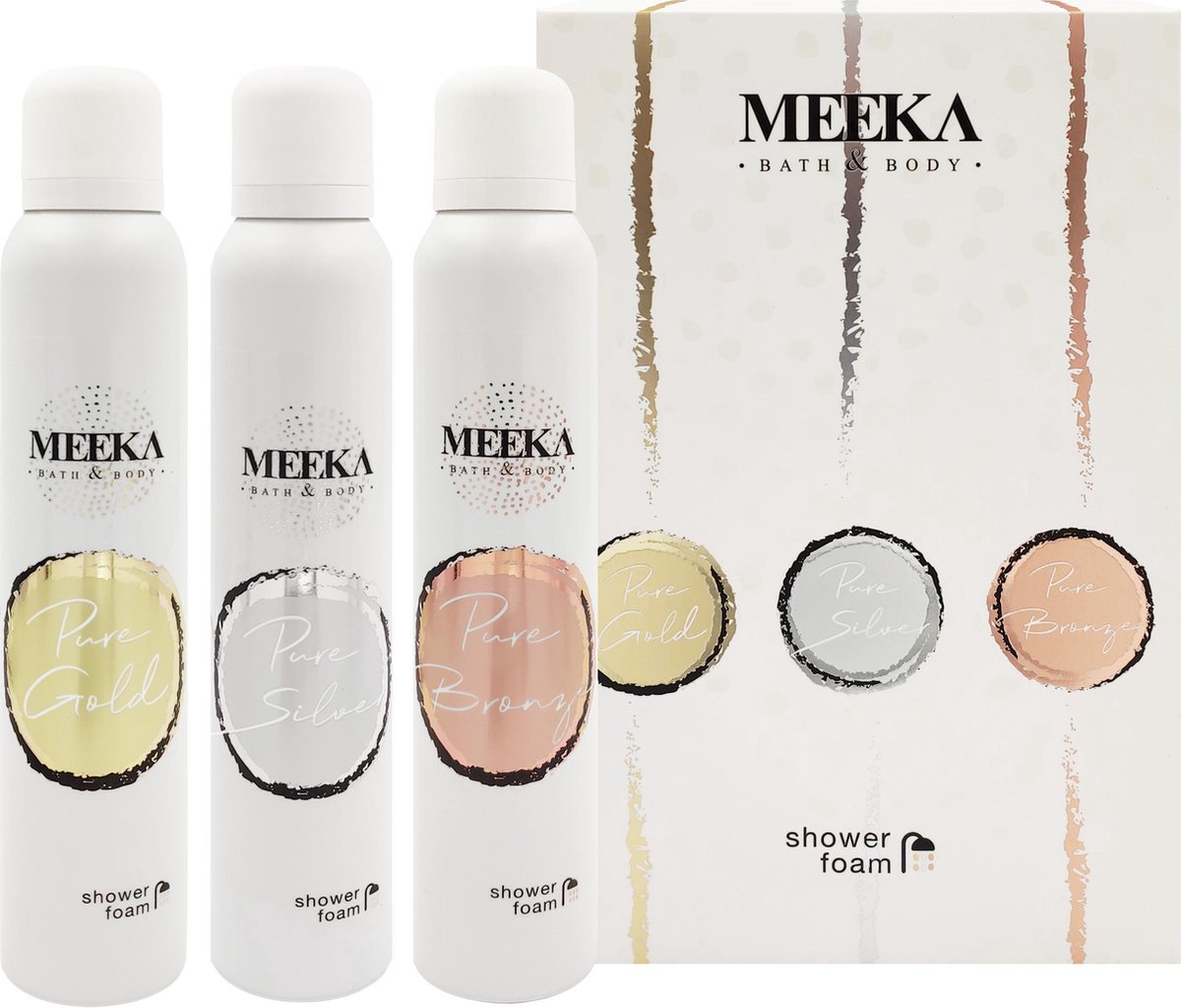 MEEKA Shower Foam Giftset