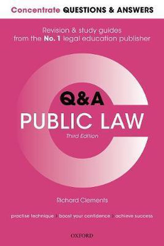 Concentrate Questions and Answers Public Law - cover