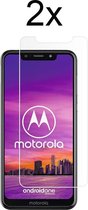Motorola One Screenprotector - Beschermglas Motorola Moto One Screen Protector Glas - 2 stuks
