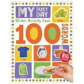 100 My Busy Day Words Sticker Activity