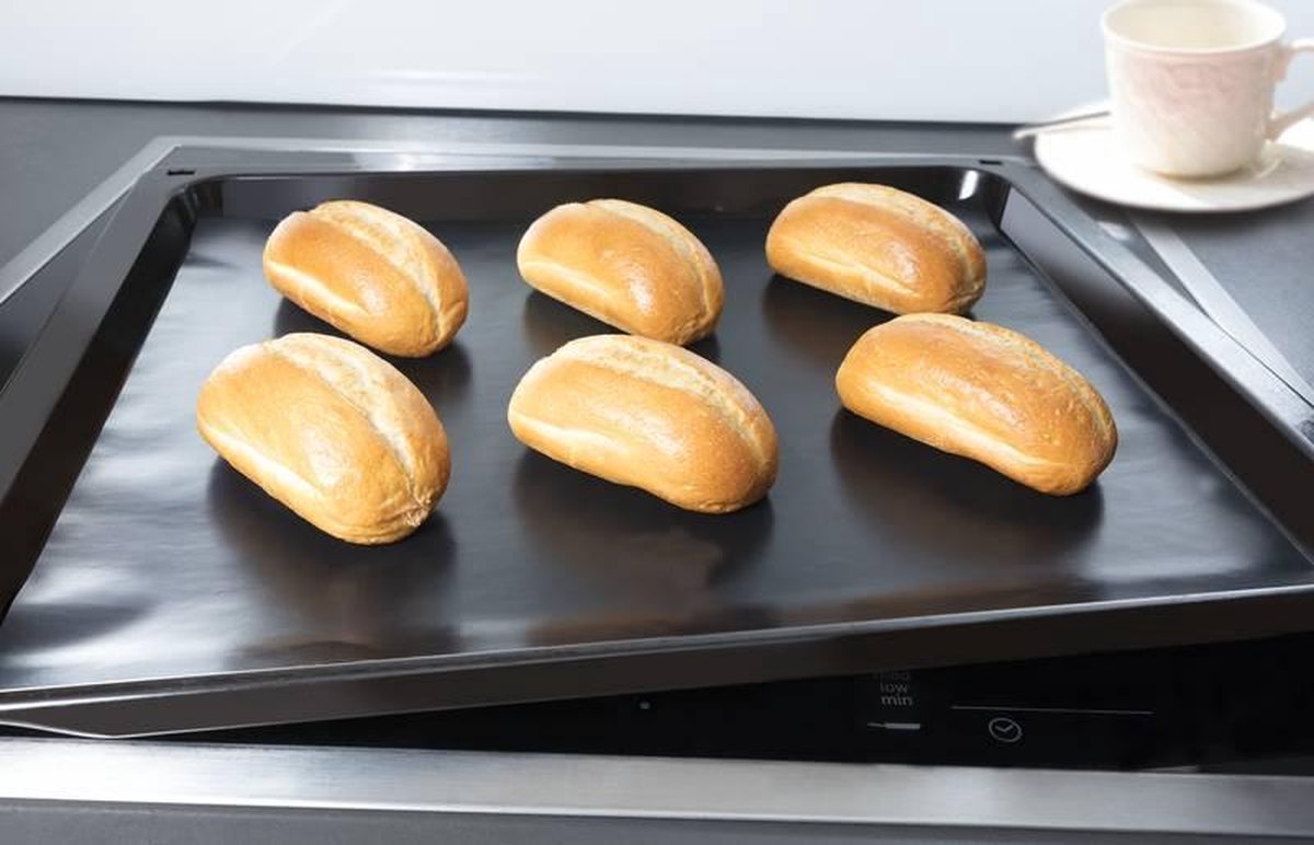NoStik Duurzame bakfolie met Teflon laag 40 x 33cm 2 stuks