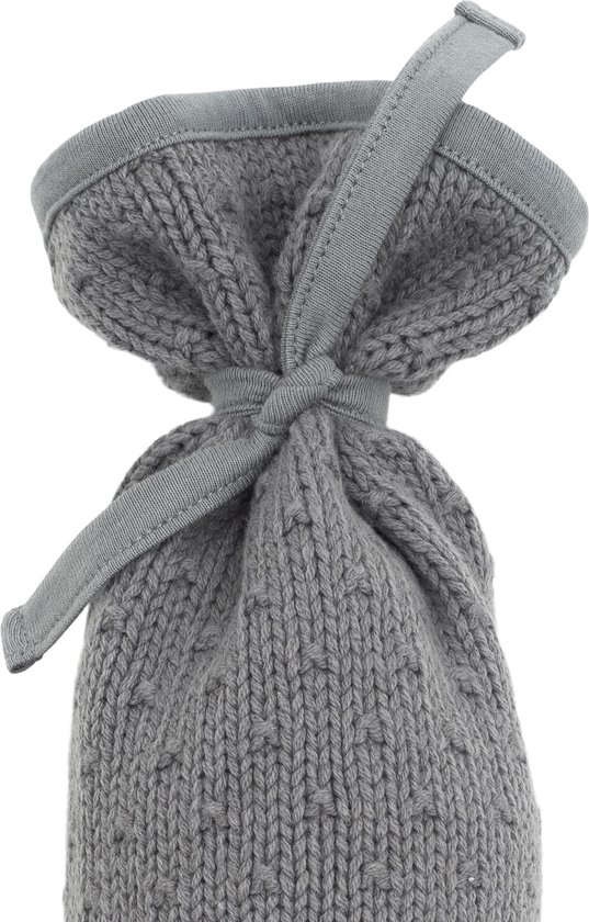 Jollein - Kruikenzak Bliss Knit - Kruiken & kruikenzakken - Storm Grey — afbeelding 3