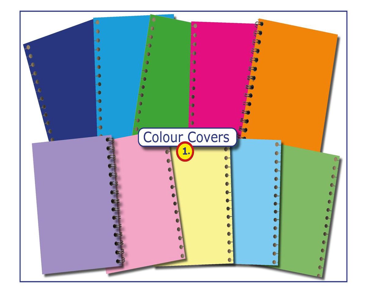 CitrusPers Cover Setje nr.1 - kleur - voor LOS bij te bestellen Schoolagenda A5