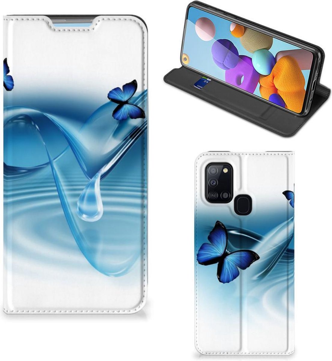 Samsung Galaxy A21s Hoesje maken Vlinders