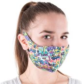 Neopreen wasbaar URBAN mondmasker, mondkapje, mondkapjes – 1 stuk ( S/M ) – (niet voor medisch gebruik)