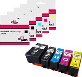 Go4inkt compatible met Epson 202XL bk/c/m/y/pbk inkt cartridge - Multi pack - 5 stuks - Expression Premium XP-6000 XP-6005 XP-6100 XP-6105
