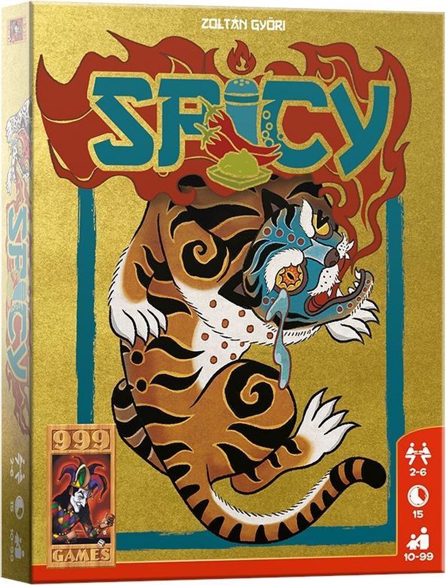 Spel - Kaartspel - Spicy - 10+