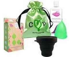 De Groene Cup Menstruatiecups — 1 stuks