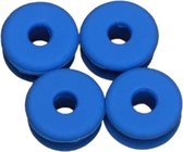 Cookai Antislipdoppen 2 Cm Siliconen Blauw 4 Stuks