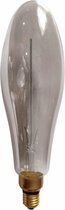 Rox Living Decoratieve Led-lamp 21 Cm E27 4w Donkergrijs