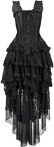 Ophelie Black Dress in Swing Vintage Jaren 50 Stijl