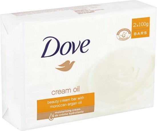 Dove Zeep – Cream Arganolie - Duopak 2 x 100 gram | bol.com