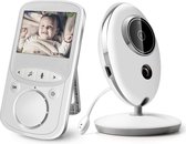 DrPhone B1 – Baby Video Monitor 2.4Ghz –  2.4 Inch Draadloos Babyfoon – 360 ° draaibaar – Intercom Nachtzicht – Temperatuurbewaking met VOX-functie
