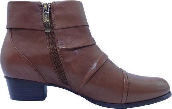 | Regarde Le Ciel Korte Laars Stefany 331 Cognac Regarde le ciel Stefany 03 enkellaarsjes cognac