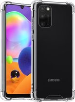 Galaxy A41 Transparant Backcover hoesje - silicone (A415F)