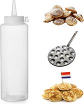 Beslagspuit poffertjes - Doseerfles poffertjes