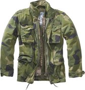 Heren - Mannen - Outdoor - Stevige Kwaliteit - Zware materialen - Outdoor - Urban - Streetwear - Tactical - Jas - Jacket - M-65 - Giant - Winter - Jacket swedish camo