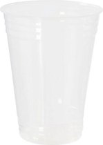 Duni Drinkbeker, Bioplastic, 250 ml, Wit (pak 50 stuks)