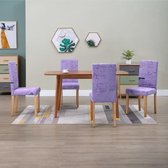 Eetkamerstoelen set 4 stuks  (Incl LW anti kras viltjes) - Eetkamer stoelen - Extra stoelen voor huiskamer - Dineerstoelen – Tafelstoelen