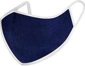 Kinder mondkapje - verstelbaar - mondmasker voor kinderen | navy blue