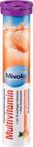 Mivolis Multivitamine bruistabletten met 10 belangrijke vitamines - Geen toegevoegde suiker - Tropische smaak  (20 stuks)