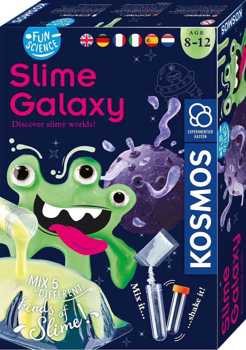 Kosmos Slijmfiguur Slime Galaxy Junior 6,5 X 20 X 29 Cm
