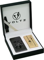 Voltz® O-beam - Plasma aansteker - Metaal - Glossy Zwart
