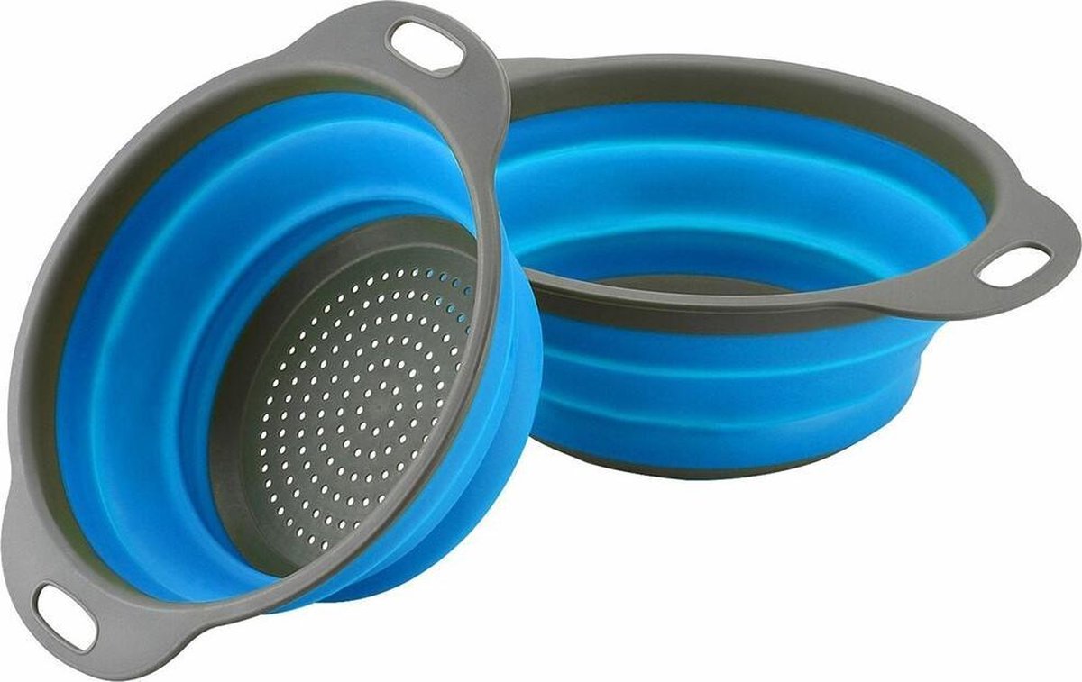 Opvouwbaar Siliconen Vergiet – BPA-vrij, Hittebestendig & Ruimtebesparend