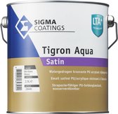 Sigma Tigron Aqua Satin 5 LITER - Wit