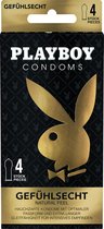 PLAYBOY Condooms Gefühlsecht 4 stuks