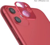 Apple iPhone 11 Camera Lens Glass Protector - Rood