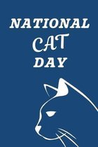 National Cat Day: October 29th- Kitty Cat Lovers - Gift For Cat Owners - Purr-fect - Whiskers - Tails - Furry Paws - Claws - Kittens - H
