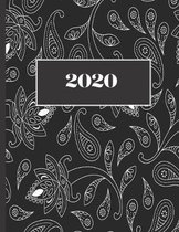 2020: 12 Month Undated Daily Organizer